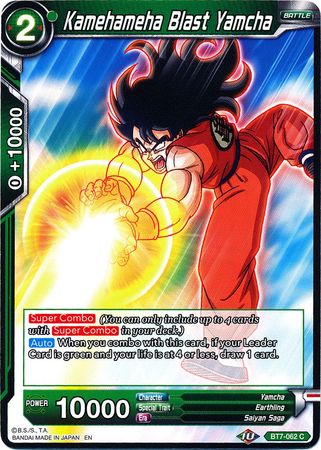 Kamehameha Blast Yamcha (BT7-062) [Assault of the Saiyans] | Shuffle n Cut Hobbies & Games