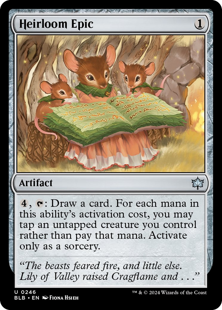 Heirloom Epic [Bloomburrow] | Shuffle n Cut Hobbies & Games