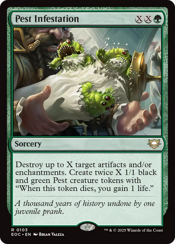 Pest Infestation [Edge of Eternities Commander] | Shuffle n Cut Hobbies & Games