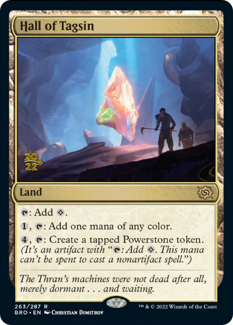 Hall of Tagsin [The Brothers' War Prerelease Promos] | Shuffle n Cut Hobbies & Games