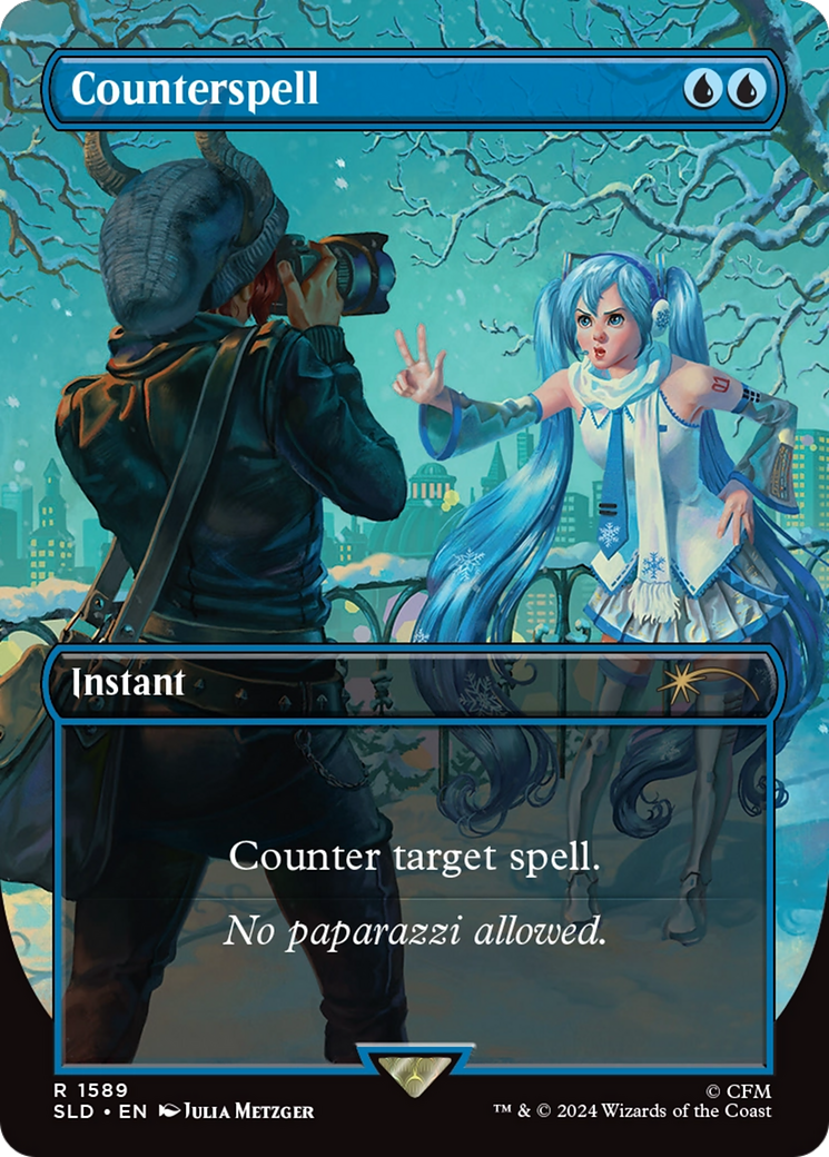 Counterspell (1589) (Rainbow Foil) [Secret Lair Drop Series] | Shuffle n Cut Hobbies & Games