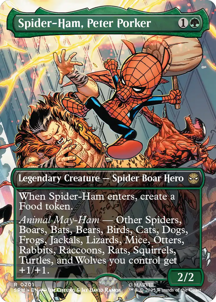 Spider-Ham, Peter Porker (Borderless) [Marvel's Spider-Man] | Shuffle n Cut Hobbies & Games