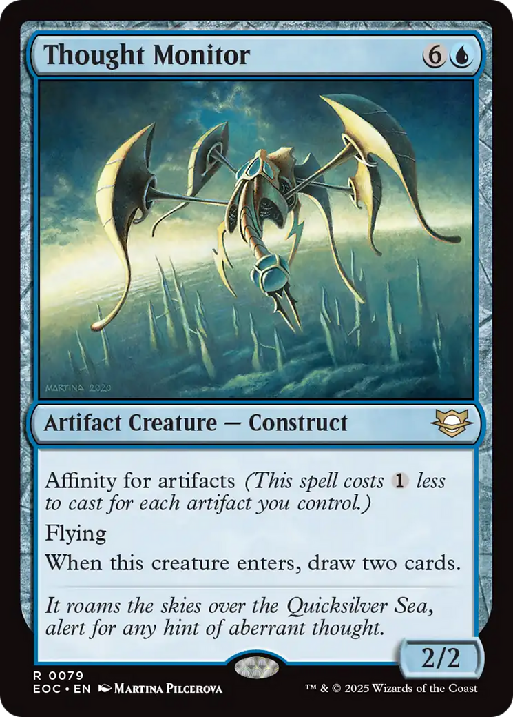 Thought Monitor [Edge of Eternities Commander] | Shuffle n Cut Hobbies & Games