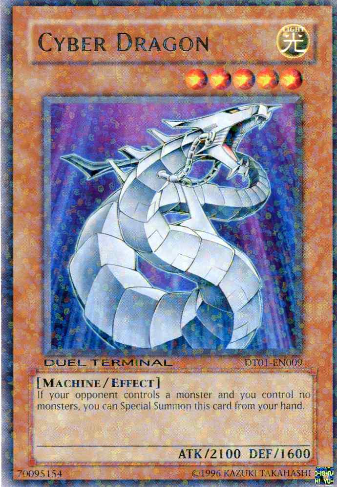 Cyber Dragon [DT01-EN009] Rare | Shuffle n Cut Hobbies & Games