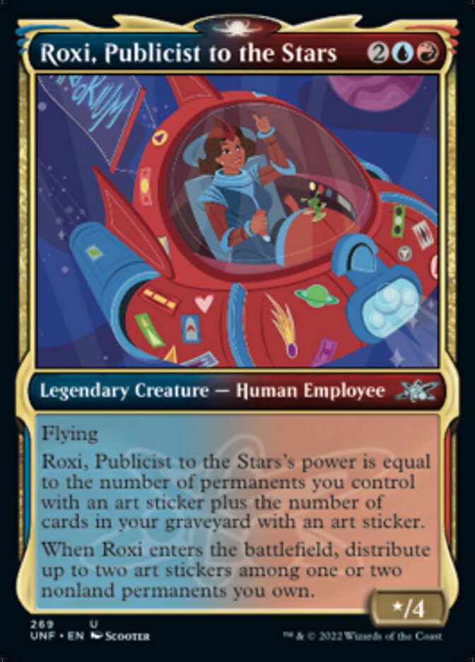 Roxi, Publicist to the Stars (Showcase) [Unfinity] | Shuffle n Cut Hobbies & Games