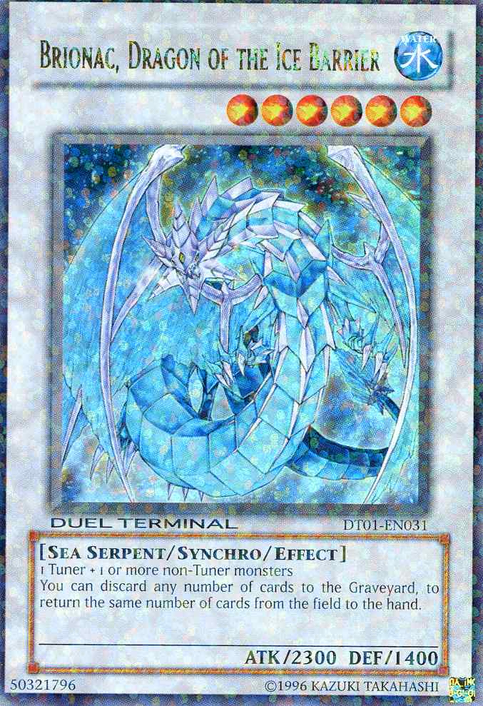 Brionac, Dragon of the Ice Barrier [DT01-EN031] Ultra Rare | Shuffle n Cut Hobbies & Games