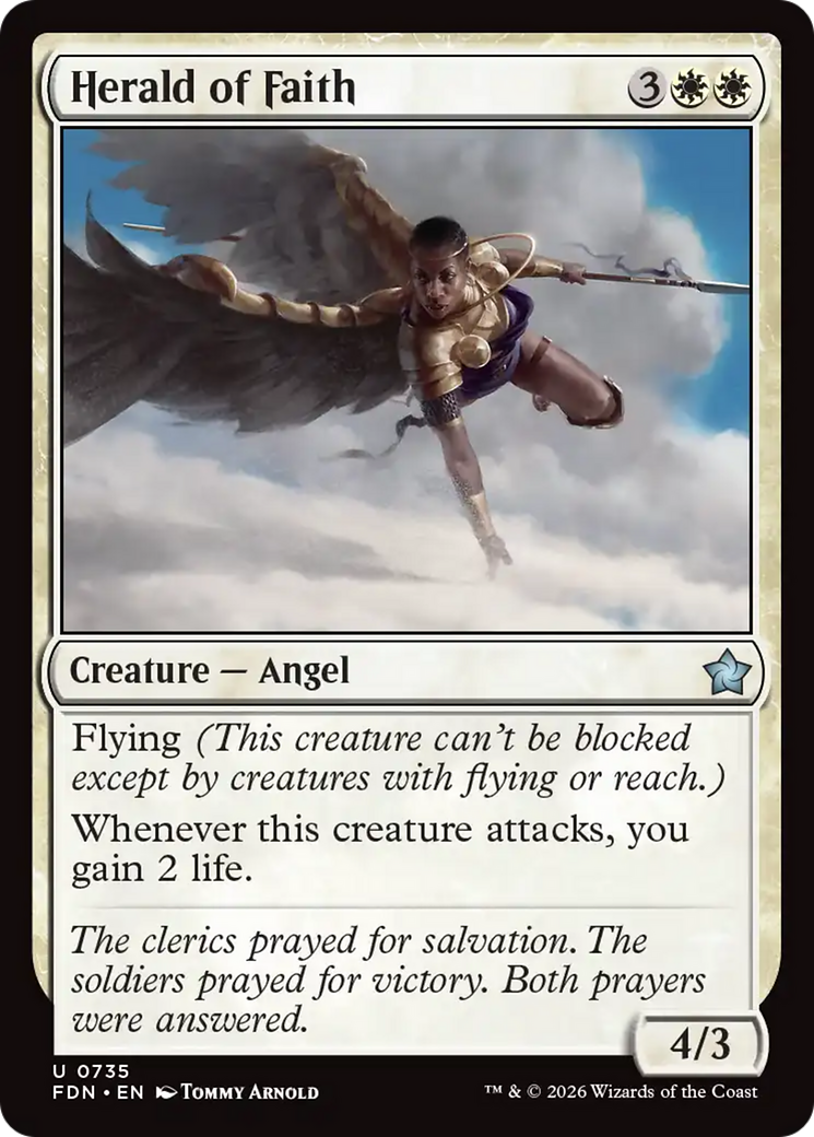 Herald of Faith (0735) [Foundations] | Shuffle n Cut Hobbies & Games