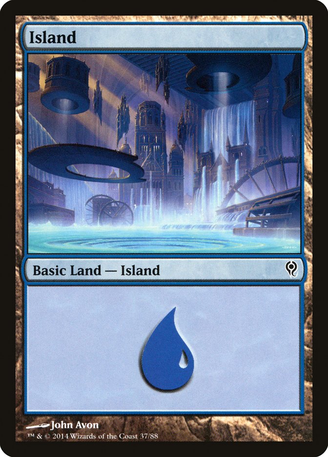 Island (37) [Duel Decks: Jace vs. Vraska] | Shuffle n Cut Hobbies & Games