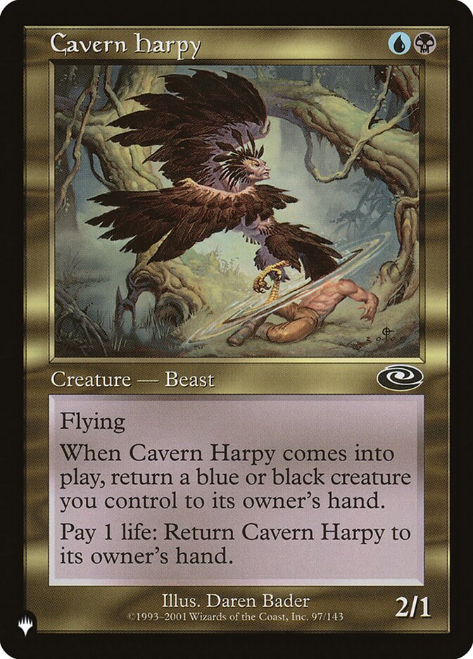 Cavern Harpy [The List] | Shuffle n Cut Hobbies & Games