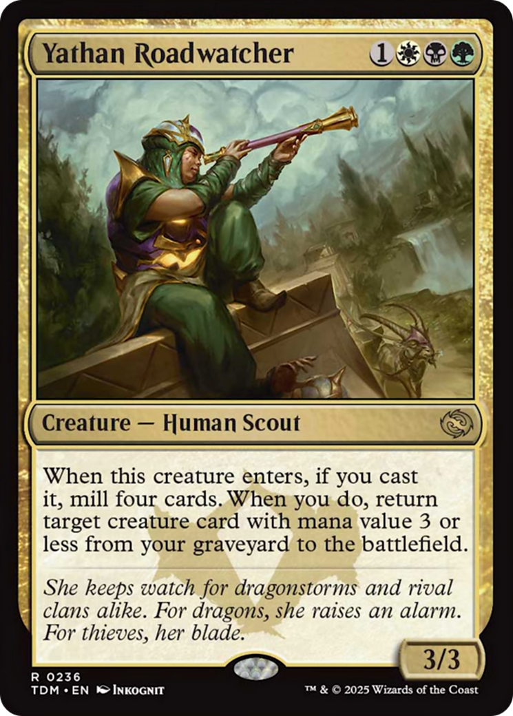 Yathan Roadwatcher [Tarkir: Dragonstorm] | Shuffle n Cut Hobbies & Games