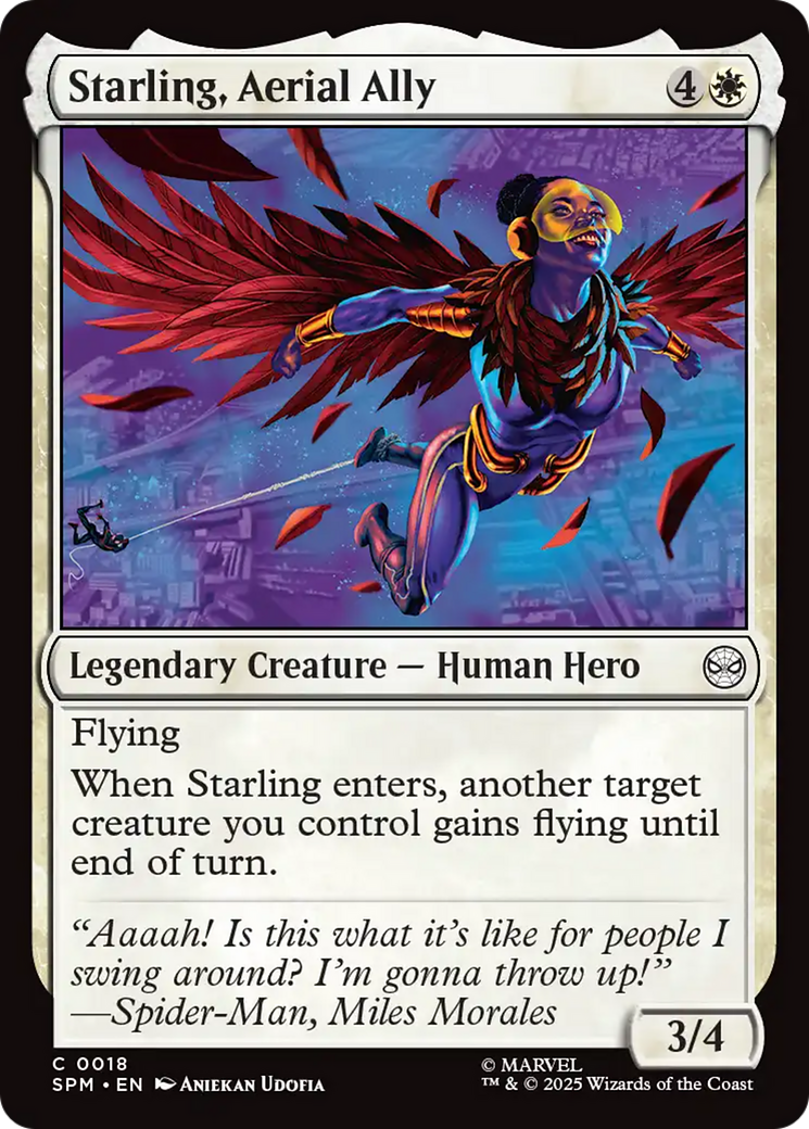 Starling, Aerial Ally [Marvel's Spider-Man] | Shuffle n Cut Hobbies & Games