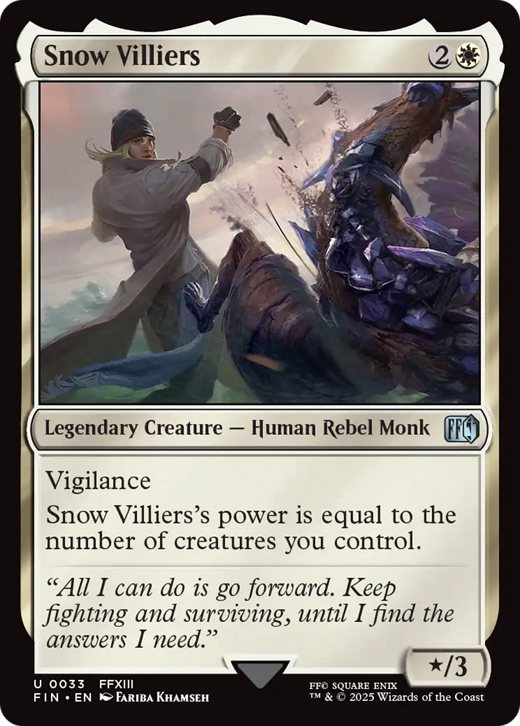 Snow Villiers [FINAL FANTASY] | Shuffle n Cut Hobbies & Games