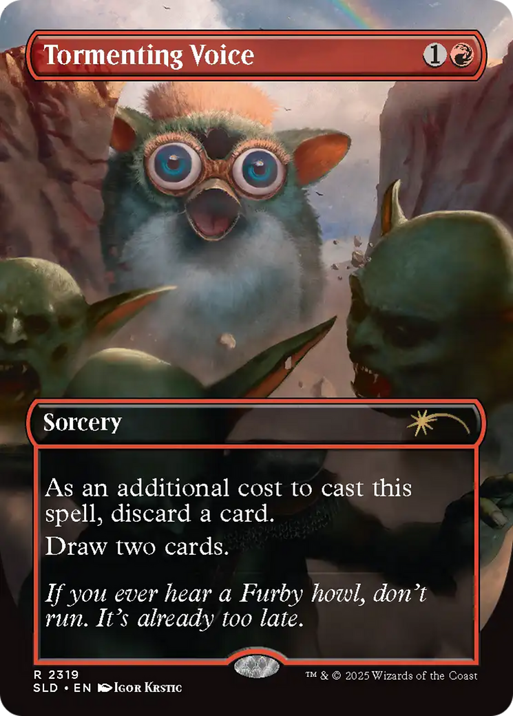 Tormenting Voice [Secret Lair Drop Series] | Shuffle n Cut Hobbies & Games