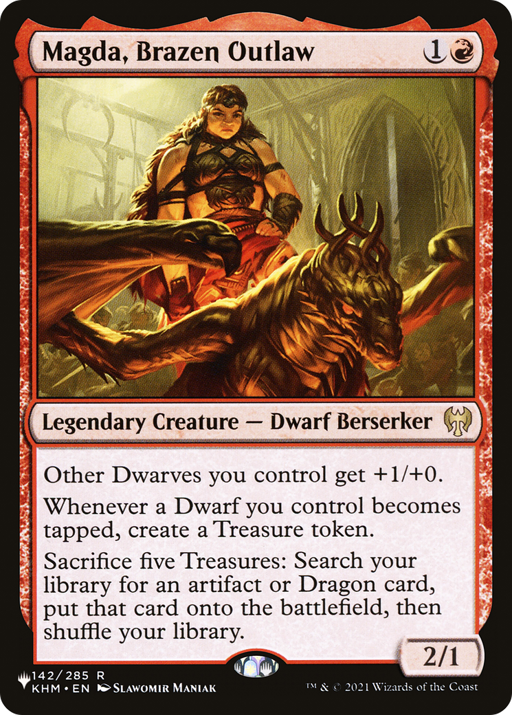 Magda, Brazen Outlaw (KHM) [The List] | Shuffle n Cut Hobbies & Games