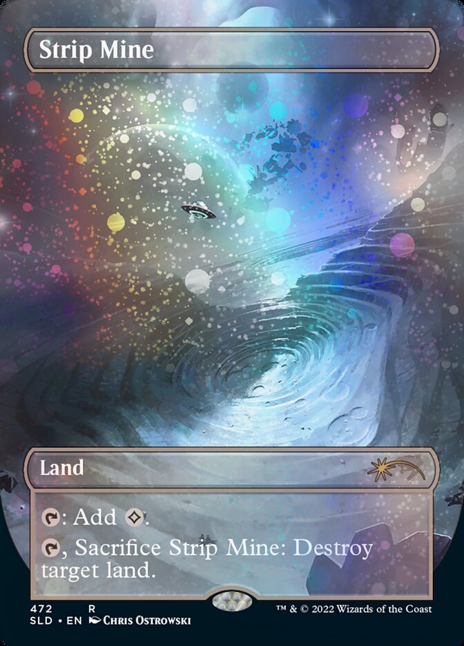Strip Mine (Galaxy Foil) [Secret Lair Drop Series] | Shuffle n Cut Hobbies & Games