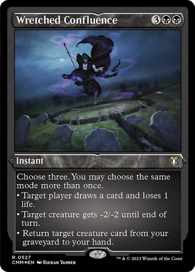 Wretched Confluence (Foil Etched) [Commander Masters] | Shuffle n Cut Hobbies & Games