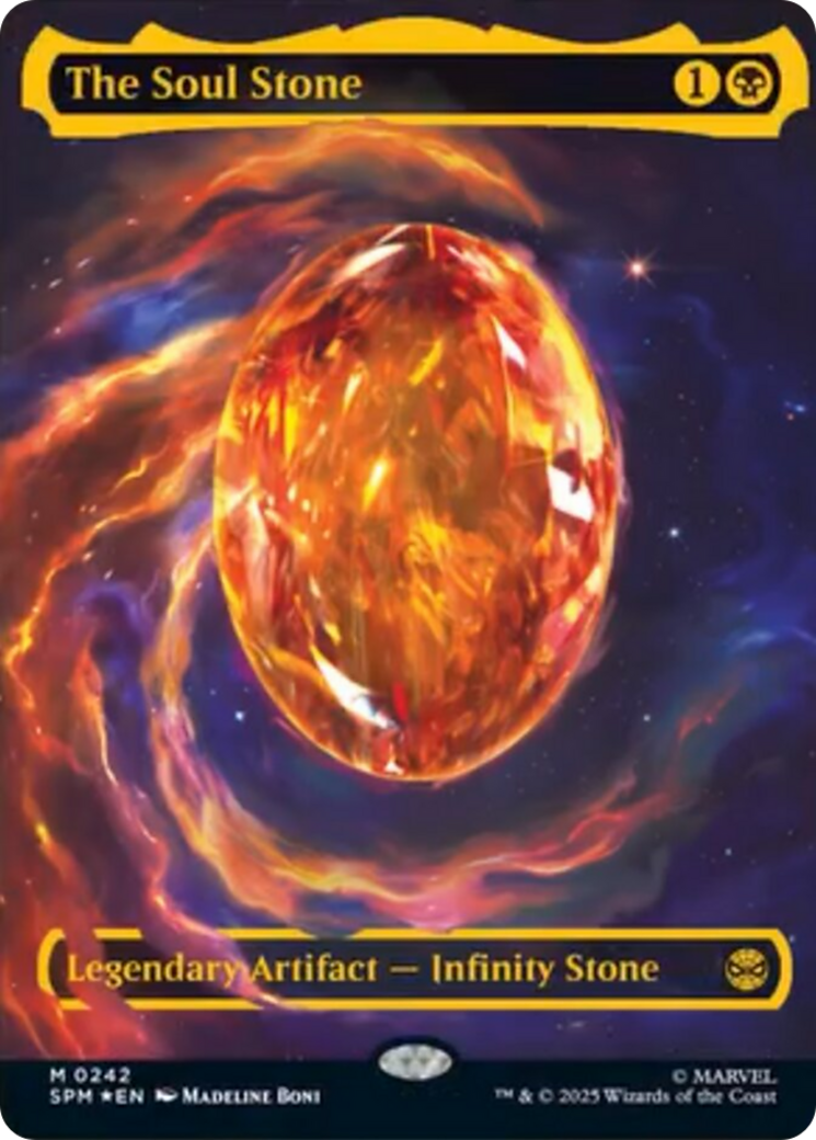 The Soul Stone (Cosmic Foil) [Marvel's Spider-Man] | Shuffle n Cut Hobbies & Games