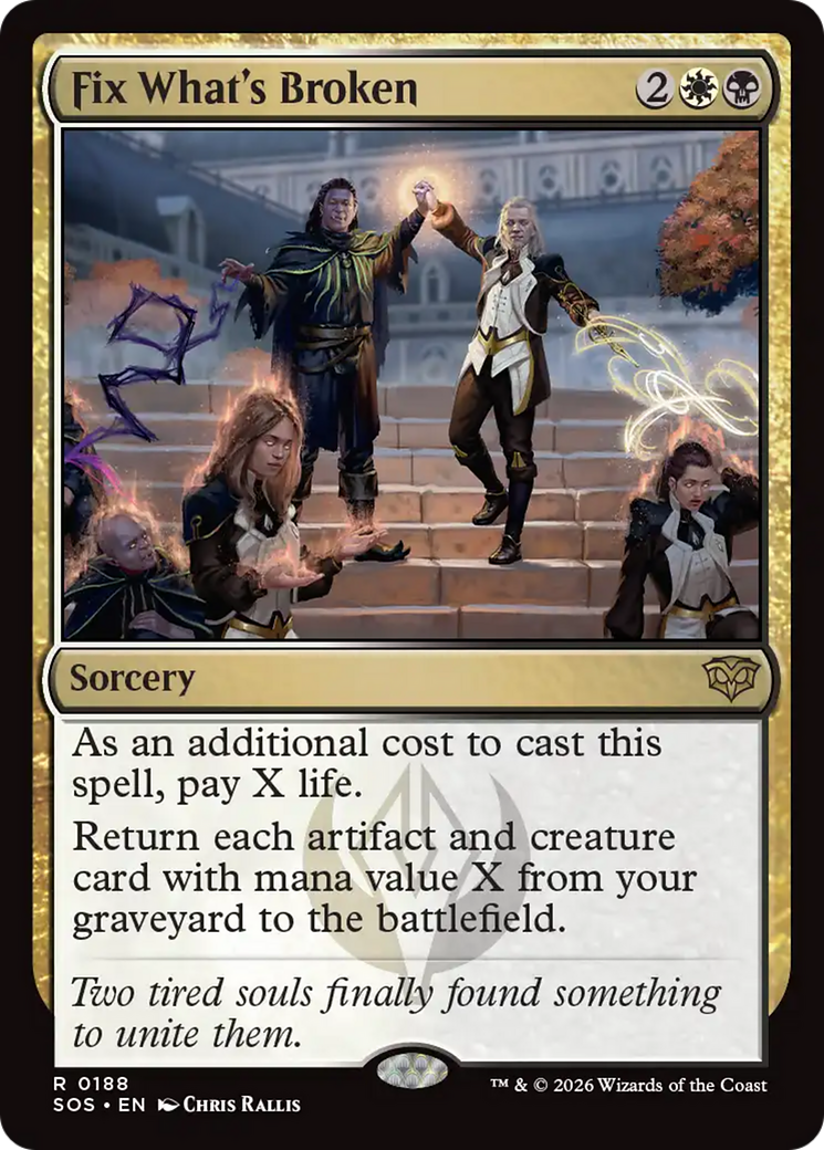 Fix What's Broken [Secrets of Strixhaven] | Shuffle n Cut Hobbies & Games