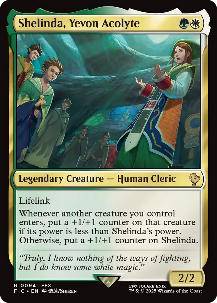 Shelinda, Yevon Acolyte [FINAL FANTASY Commander] | Shuffle n Cut Hobbies & Games
