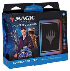 Doctor Who - Commander Deck (Masters of Evil) | Shuffle n Cut Hobbies & Games