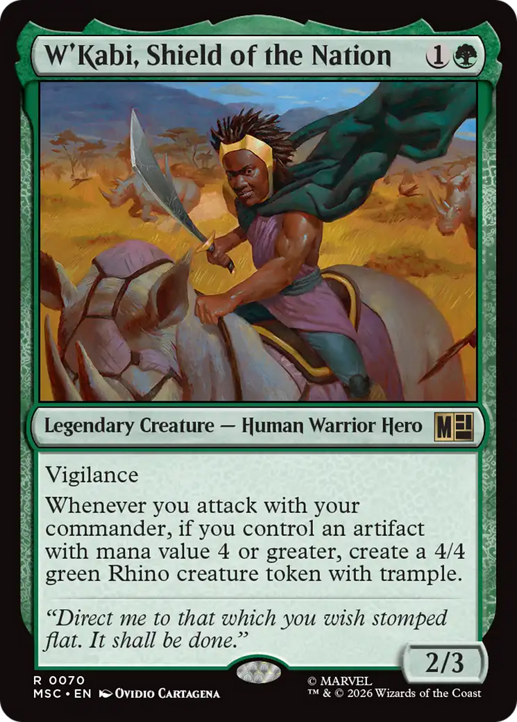 W'Kabi, Shield of the Nation [Marvel Super Heroes Commander] | Shuffle n Cut Hobbies & Games