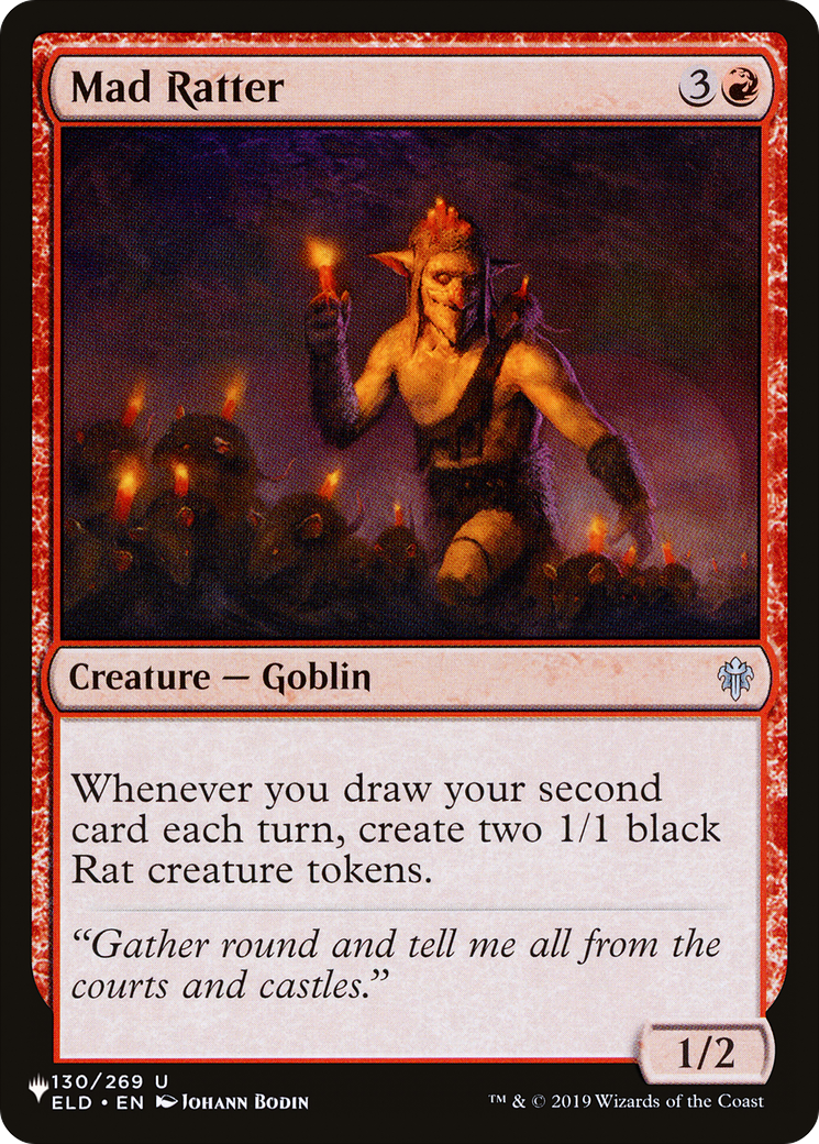 Mad Ratter [The List] | Shuffle n Cut Hobbies & Games