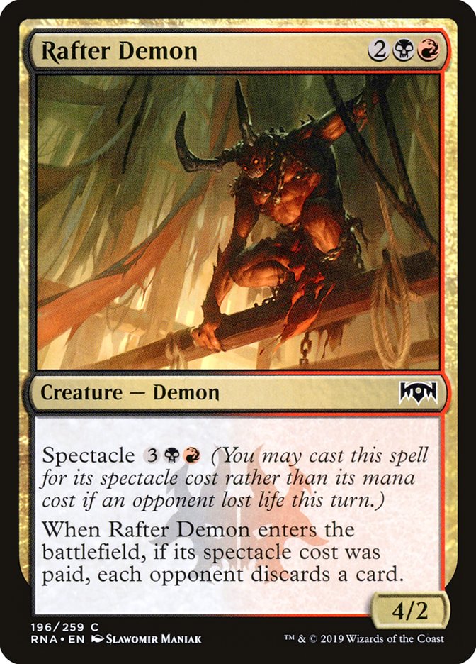 Rafter Demon [Ravnica Allegiance] | Shuffle n Cut Hobbies & Games