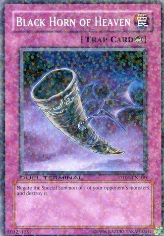 Black Horn of Heaven [DT01-EN100] Common | Shuffle n Cut Hobbies & Games