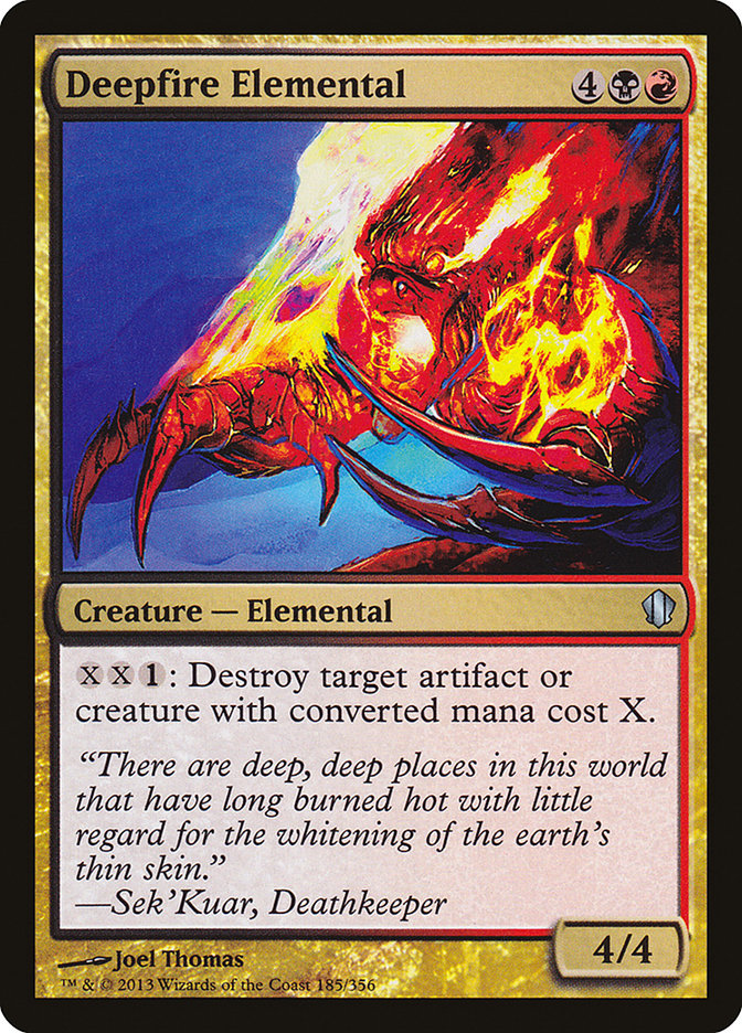Deepfire Elemental [Commander 2013] | Shuffle n Cut Hobbies & Games