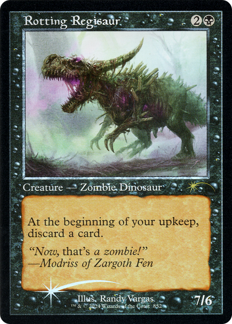 Rotting Regisaur (Retro Frame) [Secret Lair Drop Series] | Shuffle n Cut Hobbies & Games