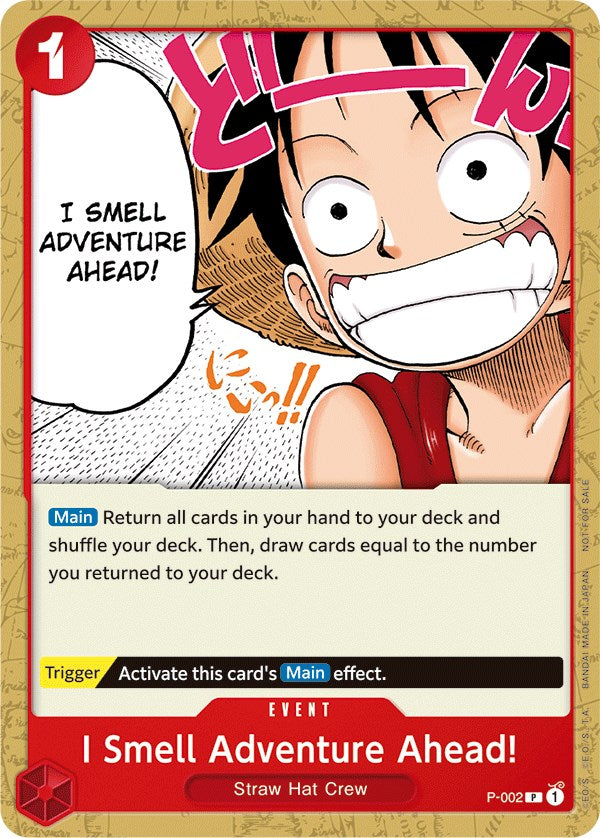 I Smell Adventure Ahead! (Promotion Pack 2022) [One Piece Promotion Cards] | Shuffle n Cut Hobbies & Games