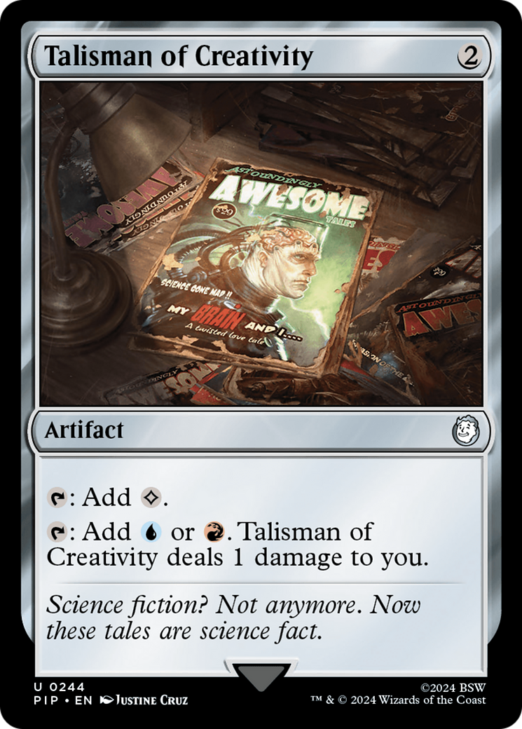 Talisman of Creativity [Fallout] | Shuffle n Cut Hobbies & Games