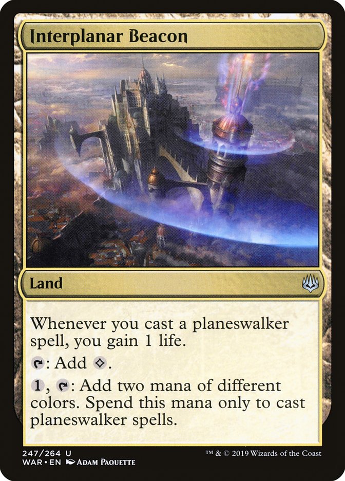 Interplanar Beacon [War of the Spark] | Shuffle n Cut Hobbies & Games