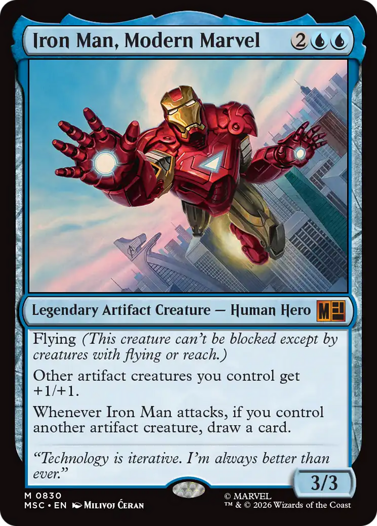 Iron Man, Modern Marvel [Marvel Super Heroes Commander] | Shuffle n Cut Hobbies & Games