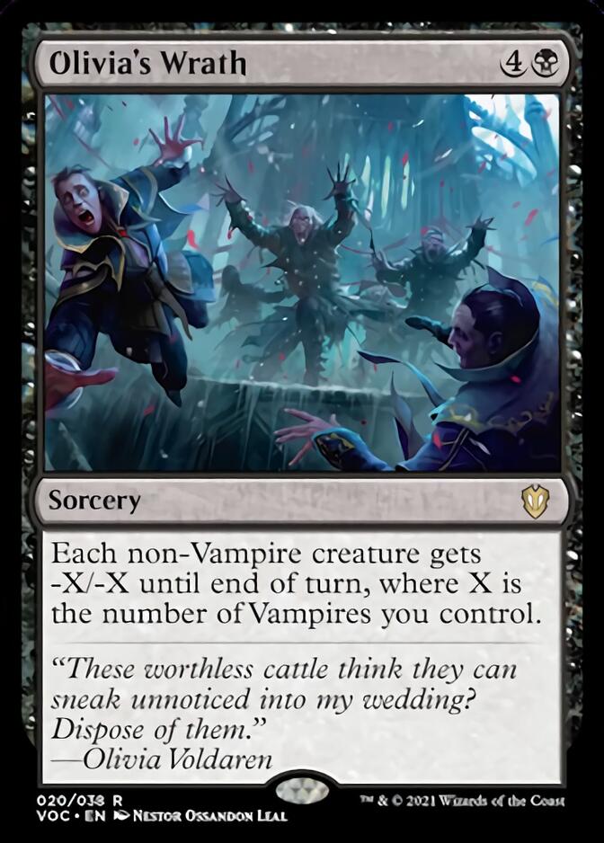 Olivia's Wrath [Innistrad: Crimson Vow Commander] | Shuffle n Cut Hobbies & Games