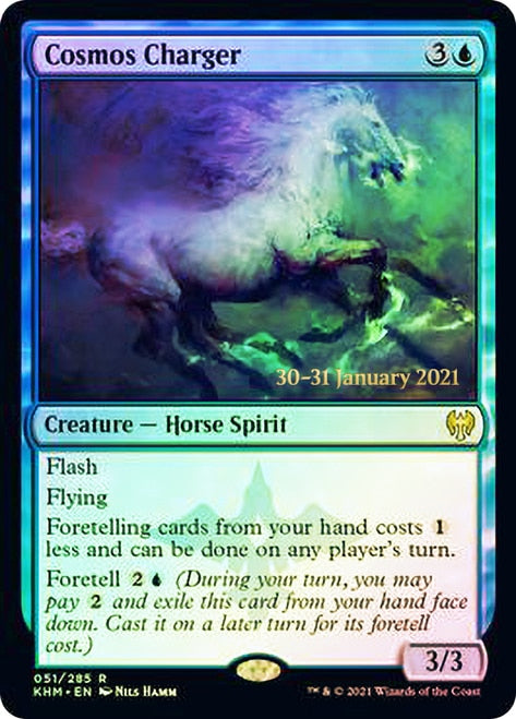 Cosmos Charger [Kaldheim Prerelease Promos] | Shuffle n Cut Hobbies & Games