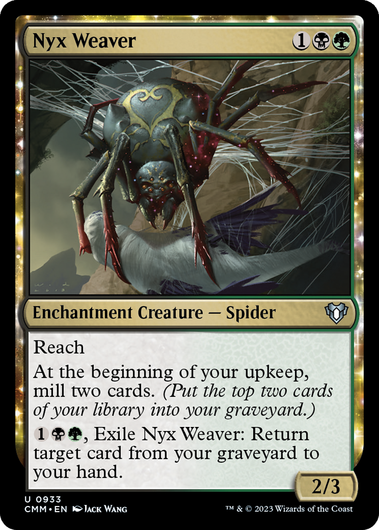 Nyx Weaver [Commander Masters] | Shuffle n Cut Hobbies & Games