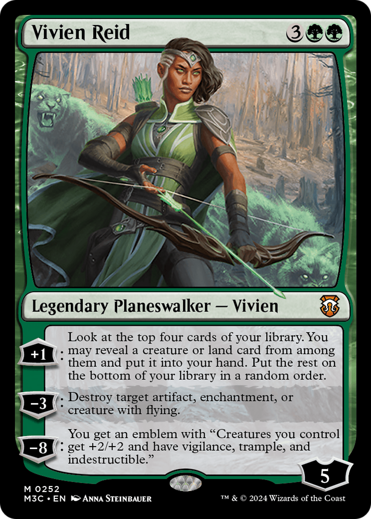 Vivien Reid (Ripple Foil) [Modern Horizons 3 Commander] | Shuffle n Cut Hobbies & Games