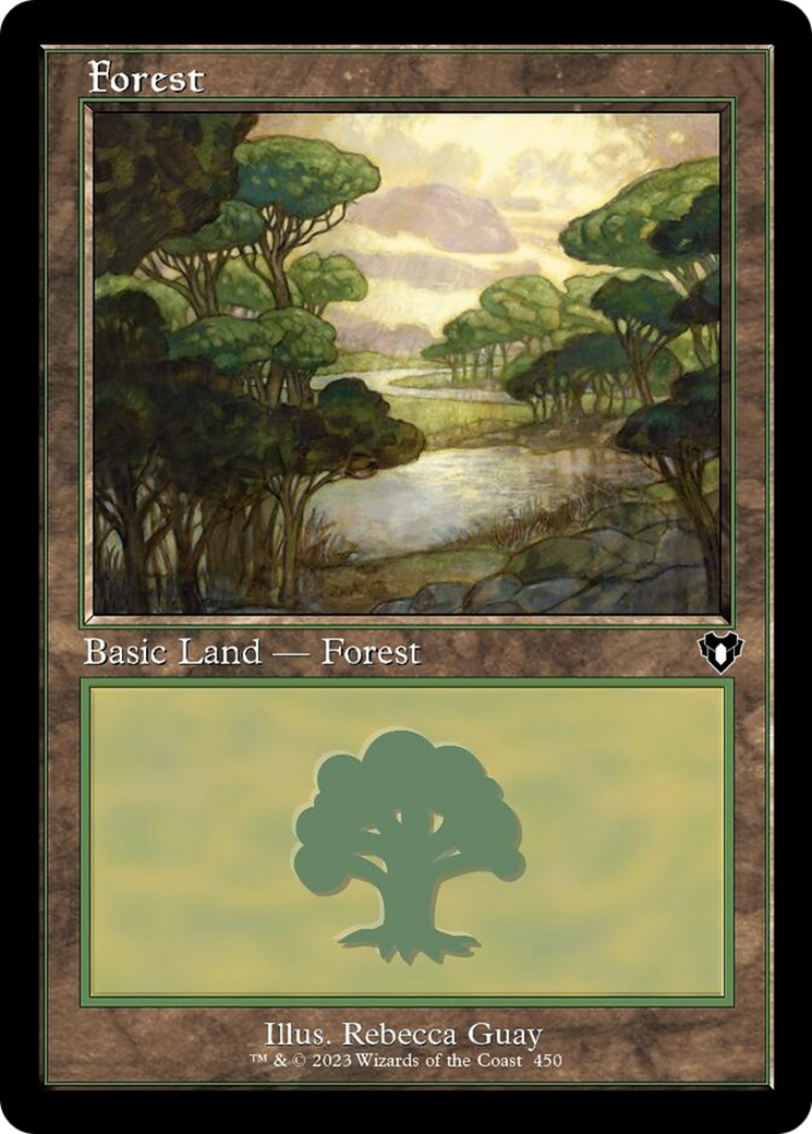 Forest (450) (Retro) [Commander Masters] | Shuffle n Cut Hobbies & Games