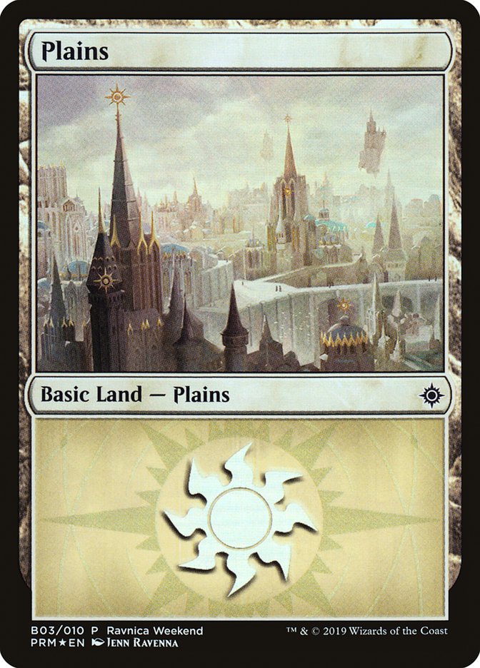 Plains (B03) [Ravnica Allegiance Guild Kit] | Shuffle n Cut Hobbies & Games