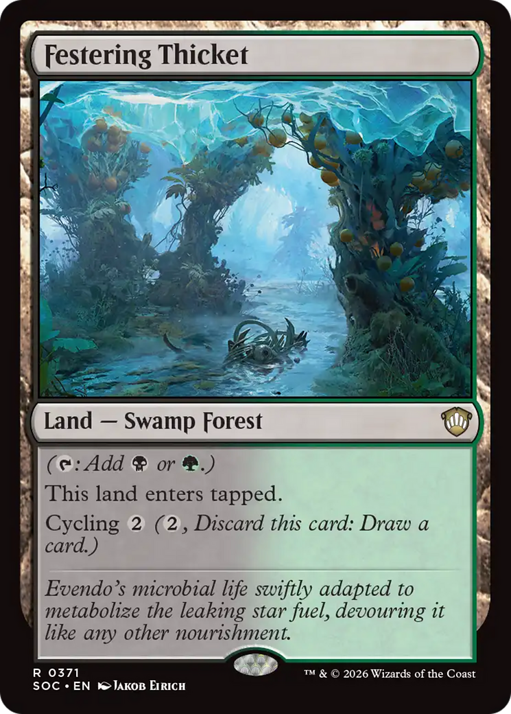 Festering Thicket [Secrets of Strixhaven Commander] | Shuffle n Cut Hobbies & Games