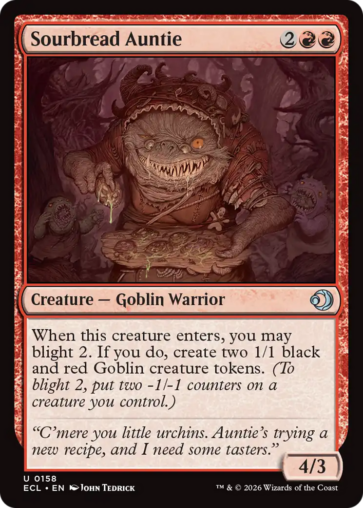 Sourbread Auntie [Lorwyn Eclipsed] | Shuffle n Cut Hobbies & Games