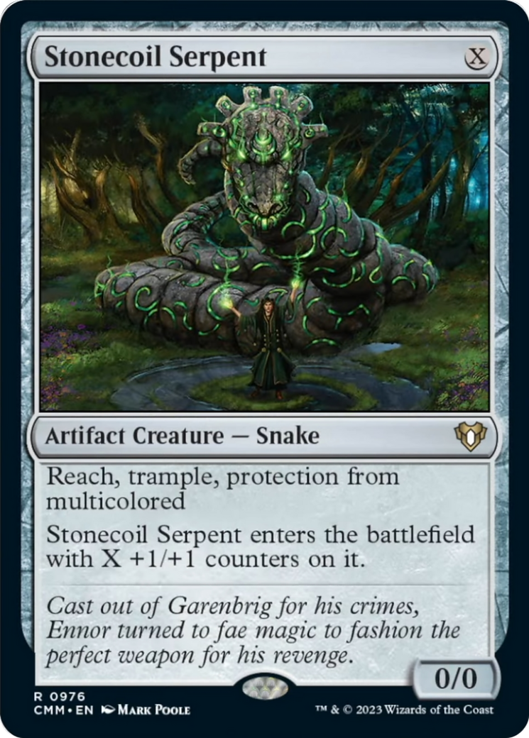 Stonecoil Serpent [Commander Masters] | Shuffle n Cut Hobbies & Games