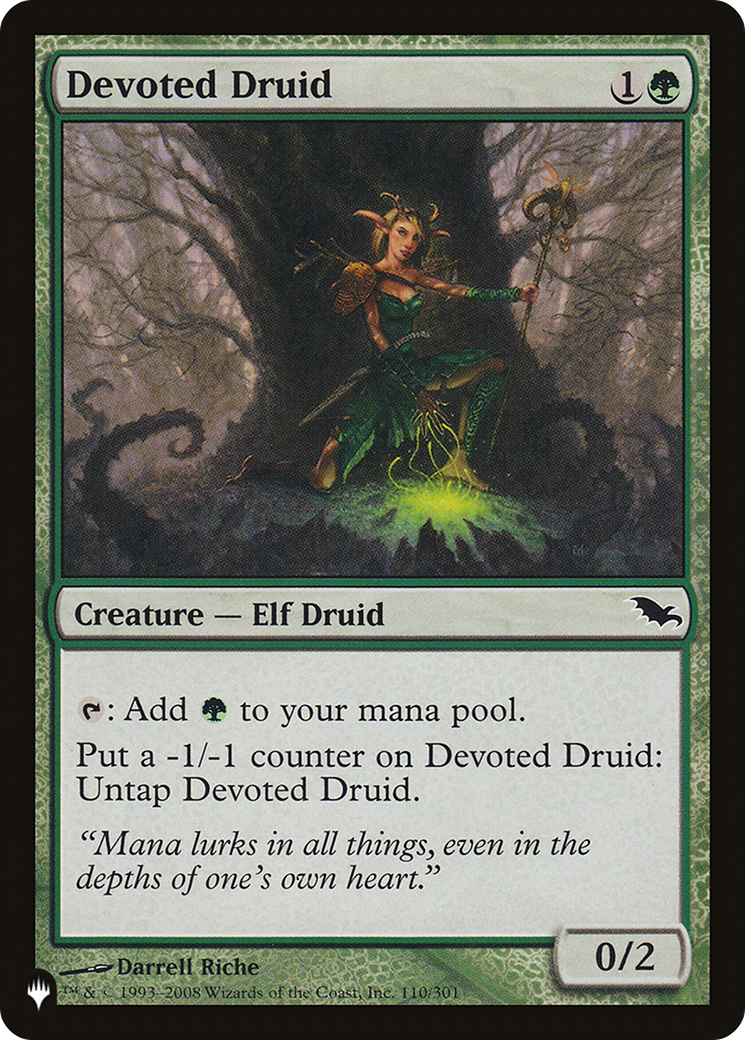 Devoted Druid (SHM) [The List] | Shuffle n Cut Hobbies & Games
