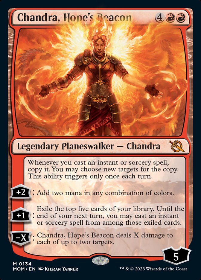 Chandra, Hope's Beacon [March of the Machine] | Shuffle n Cut Hobbies & Games