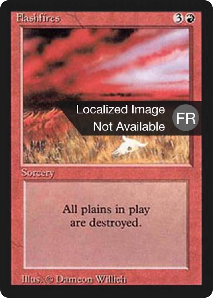 Flashfires [Foreign Black Border] | Shuffle n Cut Hobbies & Games