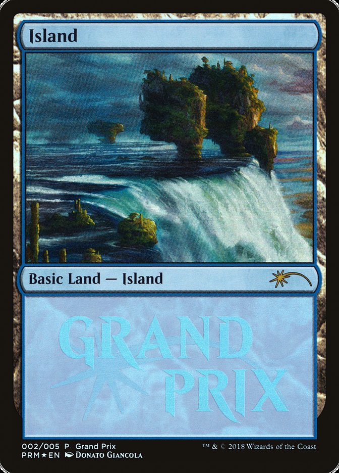 Island (2018b) [Grand Prix Promos] | Shuffle n Cut Hobbies & Games