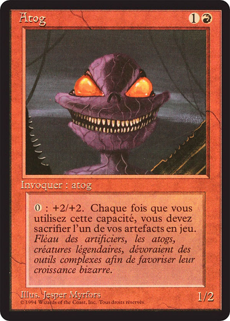 Atog [Foreign Black Border] | Shuffle n Cut Hobbies & Games