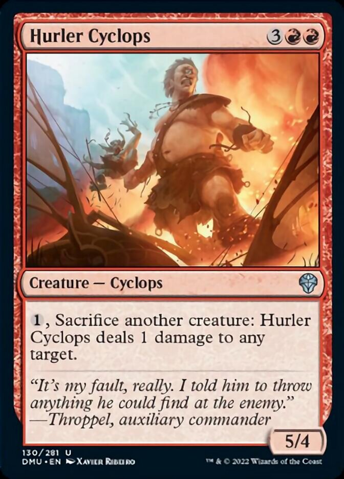 Hurler Cyclops [Dominaria United] | Shuffle n Cut Hobbies & Games