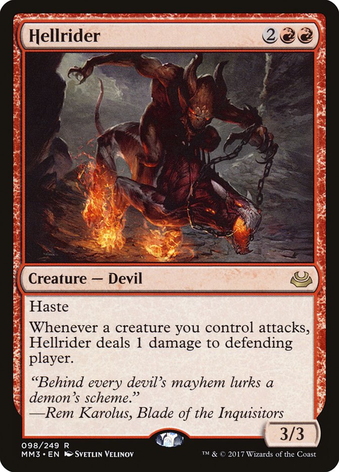 Hellrider [Modern Masters 2017] | Shuffle n Cut Hobbies & Games